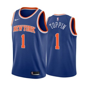 Camiseta Hombre NBA New York Knicks Obi Toppin 1 2022-23 Nike Icon Edition Swingman